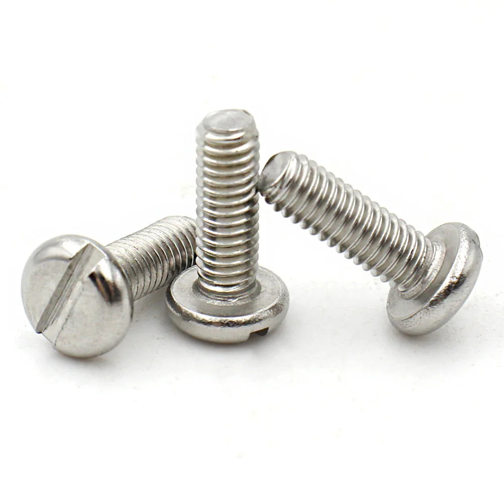 MENGJUE WJ1061C Schlitzrundkopf - 304 Edelstahl M1.6-M10