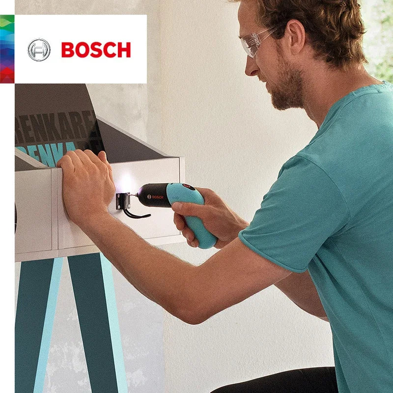 Bosch IXO Cordless Screwdriver 3.6V Usb Rechargeable Multi-Function Mini Electric Drill Screw Driver Portable Power Tool Ixo 7/6