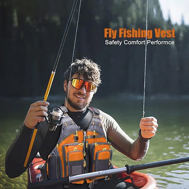 GuangdongChoice Angelweste Verstellbar - Nylon, Netz