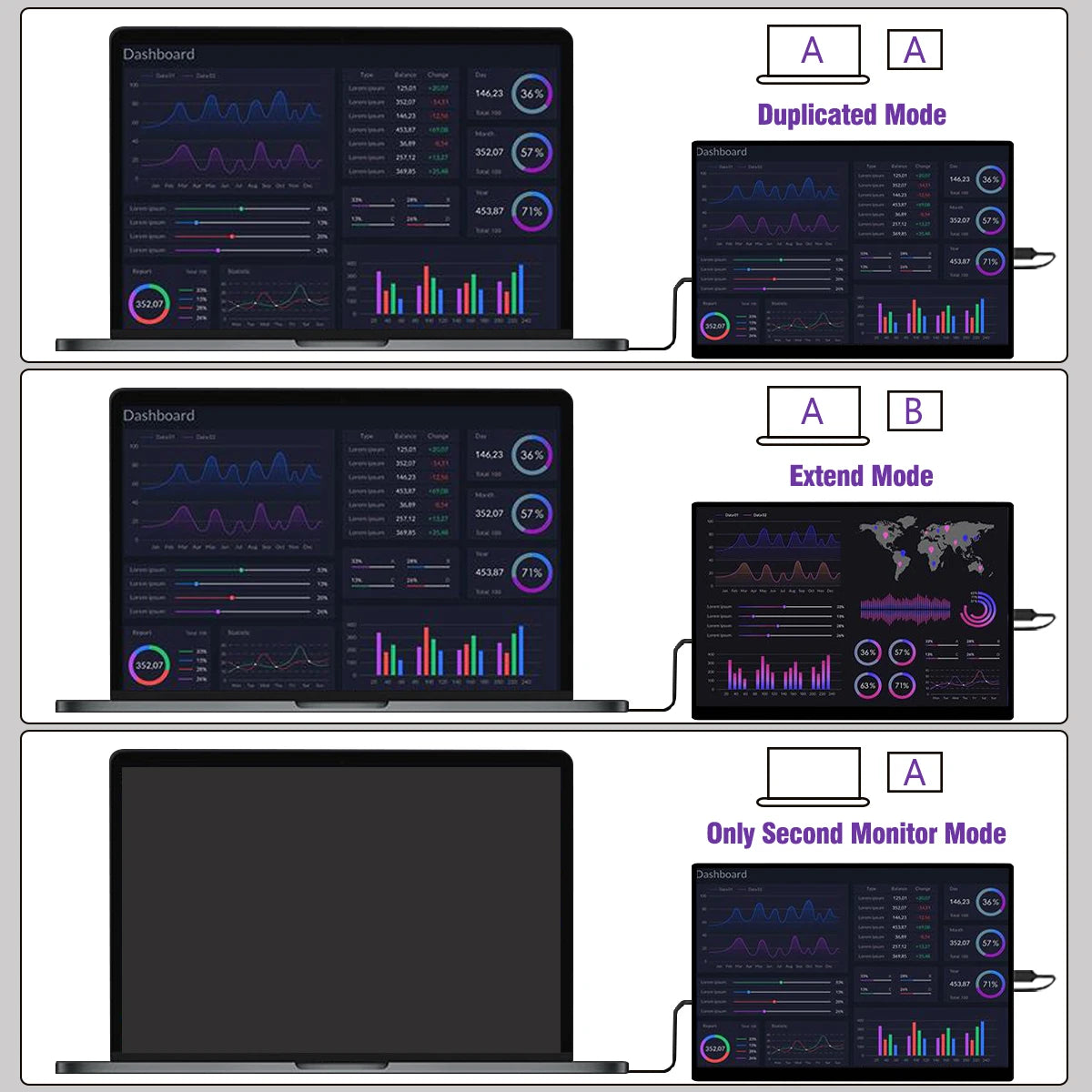 Portable-Monitor 2025: ZEUSLAP 10.5" FHD 100%-sRGB IPS Touch Sub-Monitor Collection