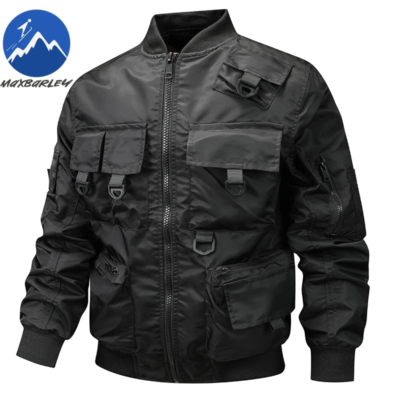 Kurtka baseballowa Alpha Ranger, wiatroodporna – 3 kieszenie, rozmiar M