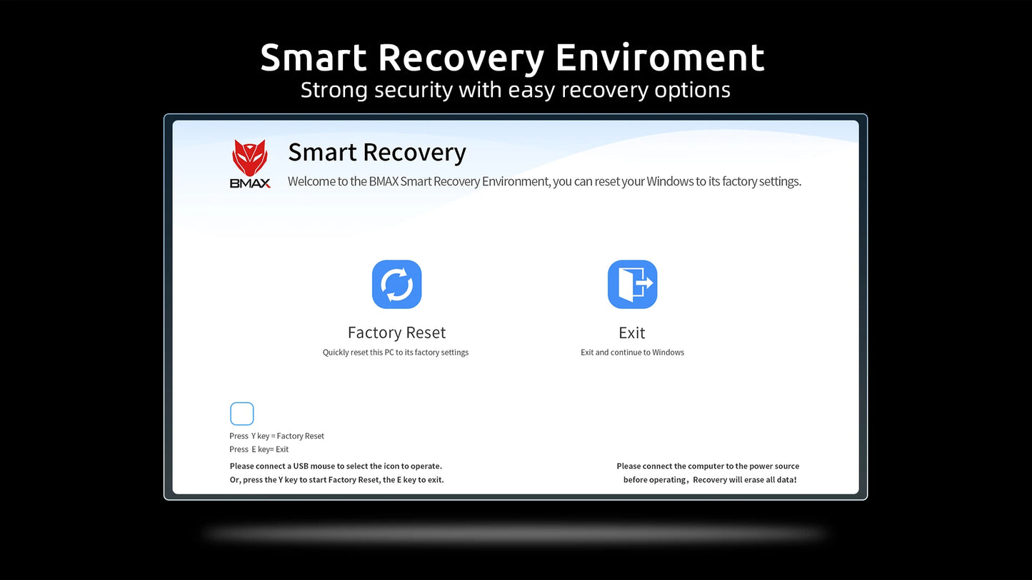 BMAX B4 Plus Windows 11 - 512 GB SSD, 16 GB RAM, Intel N100