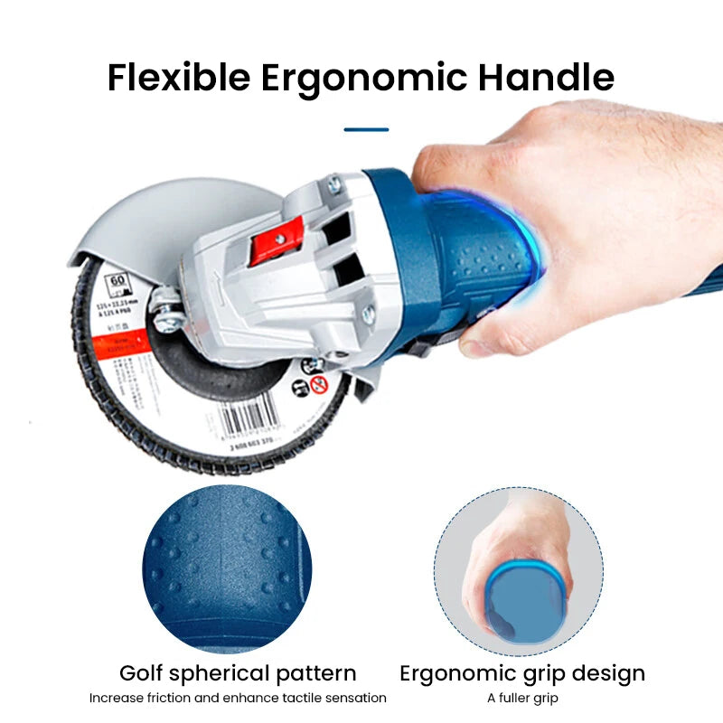 Bosch GWS 9 Serie Angle Grinder 125/100Mm Cutting Disc Multifunctional Cutting Polishing Rotary Tool 900W Angle Grinding Machine