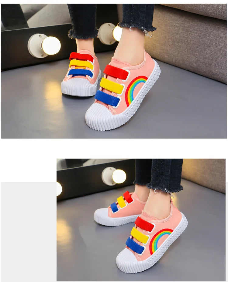 Kinder-Canvas-Schuhe 2025: Fashion-Hook Casual - Toddler Walking Collection