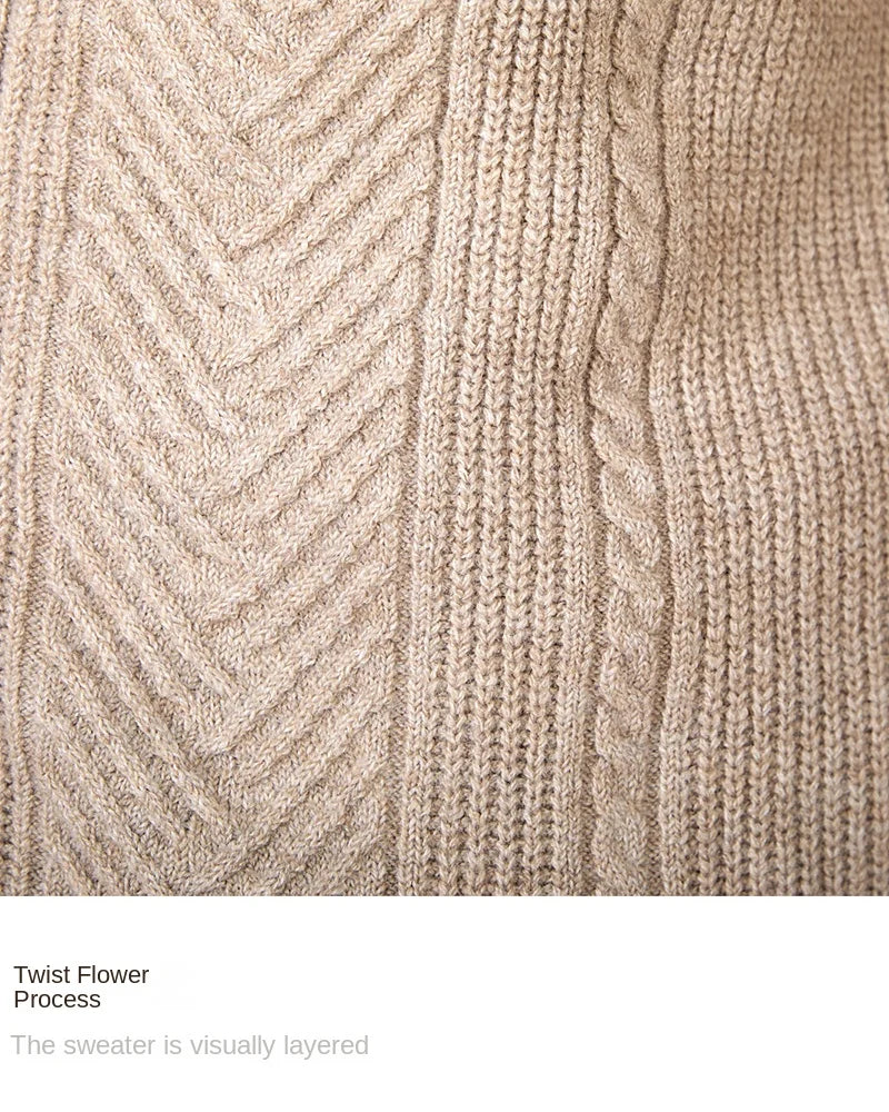 Heritage Vintage Wollcardigan V-Ausschnitt - Slim, Warm LXL