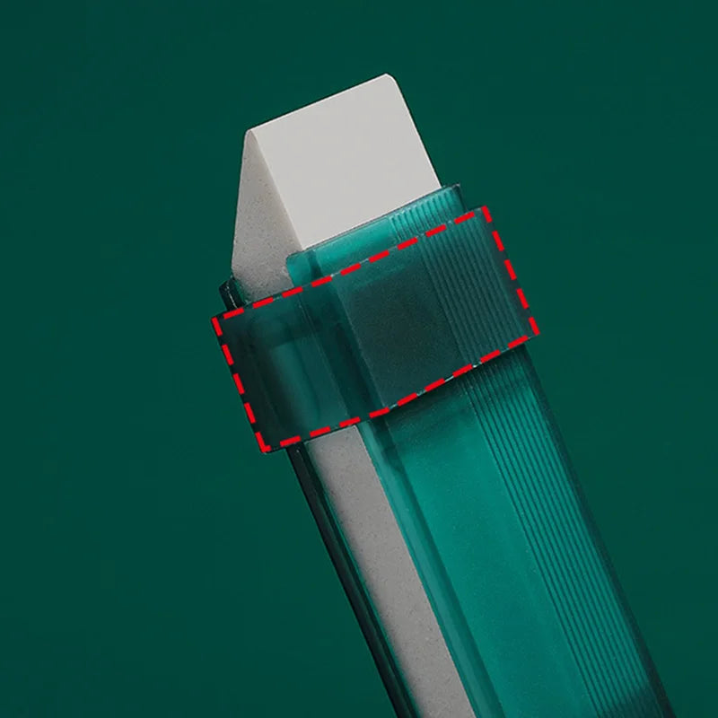 NoName Kalkradierer wiederverwendbar - 9,2x3,1x2,3cm Gummi