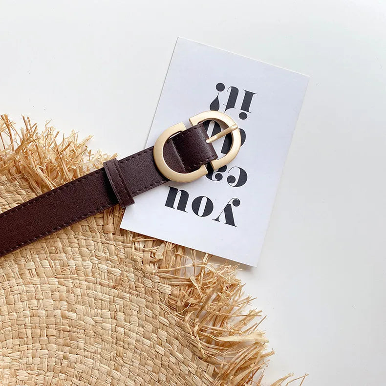 Zhejiang ND1004 Damen Gürtel Modisch - PU Leder 2,8 cm