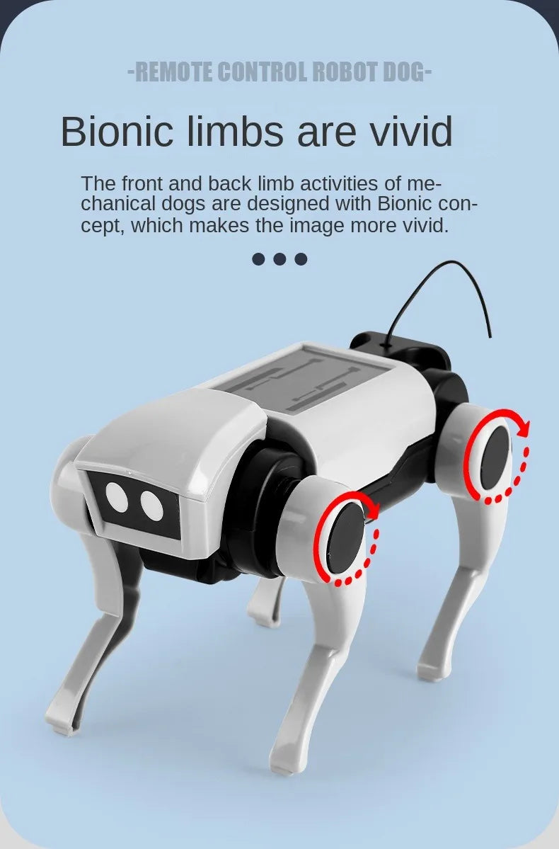 RC-Roboter-Hund 2025: Ferngesteuert Mechanisch - STEM Education Collection