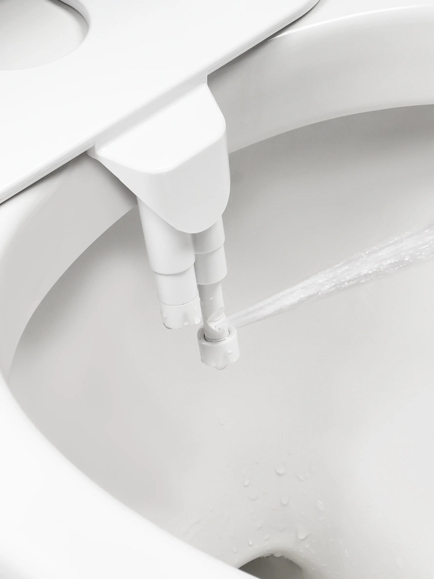 Bidet 2025: SAMODRA Button Non-Electric Self Cleaning - Dual Nozzle Fresh Water Collection