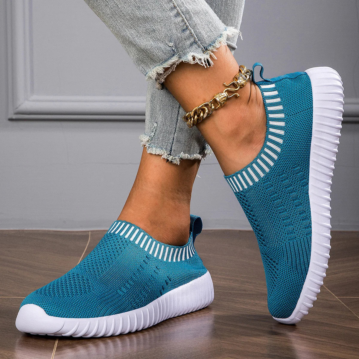 Frauen Sneakers Flach Boden Outdoor Casual Sport Einzel Schuhe Komfortabel Sommer Mesh Leicht Vulkanisiert Walking Schuhe