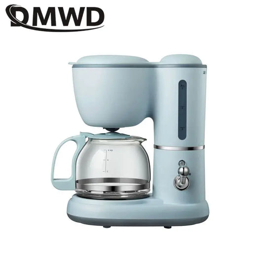 Fully Automatic Drip Coffee Maker Drip filter 600ml American coffee machine Tea Boiler Espresso Maker for home office 220V