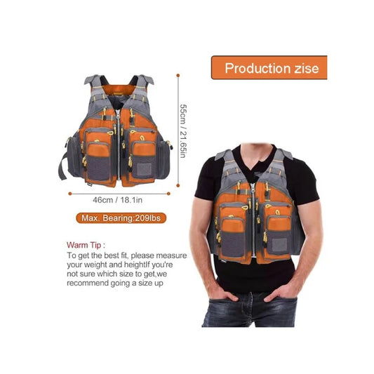 GuangdongChoice Angelweste Verstellbar - Nylon, Netz