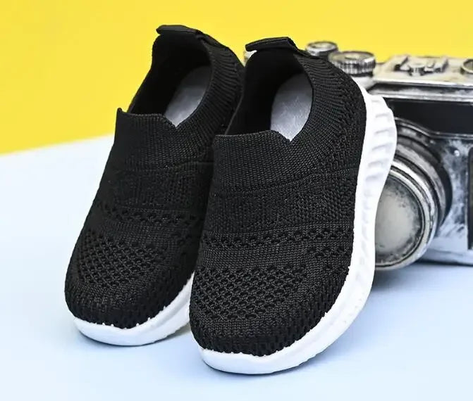 Kinder Sneaker 2025 - Toddler Schuhe Jungen Mädchen - Weiches Innenfutter Rutschfest Gummi Außensohlen - Baby Atmungsaktive Sportsschuhe
