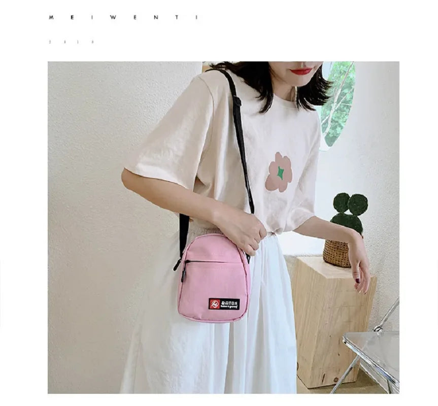 ShanghaiChoice Crossbody Tasche Mini - Canvas 5L 20x15cm