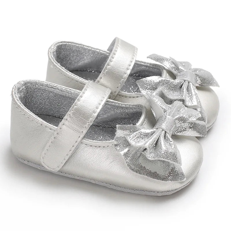 BabyStep Lauflernschuh Schleife - Weiche Sohle 10 Cm