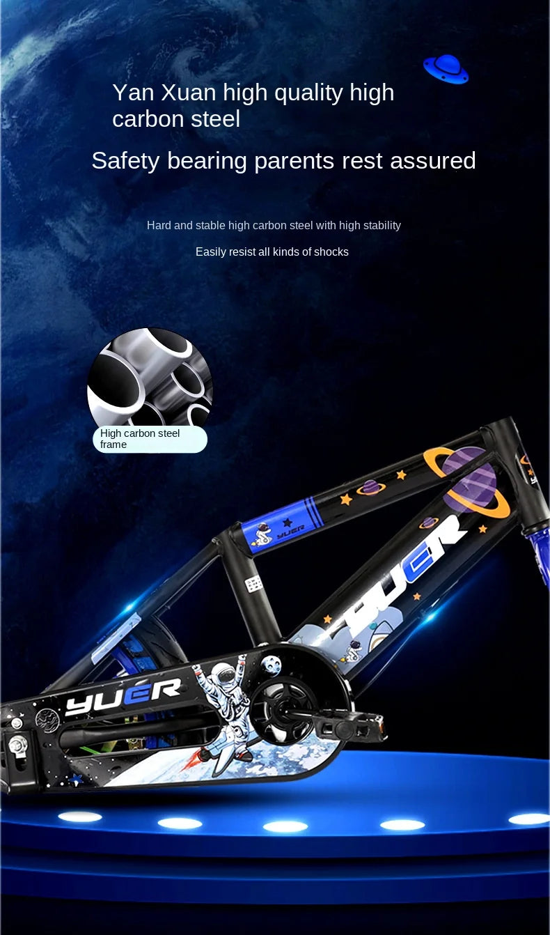 Adjustable Lifting and Lowering Fangle Bicycle for Children Boys and Girls 3-12 Years Old 12 " 14" 16 " 18" 20" Drop-shippping