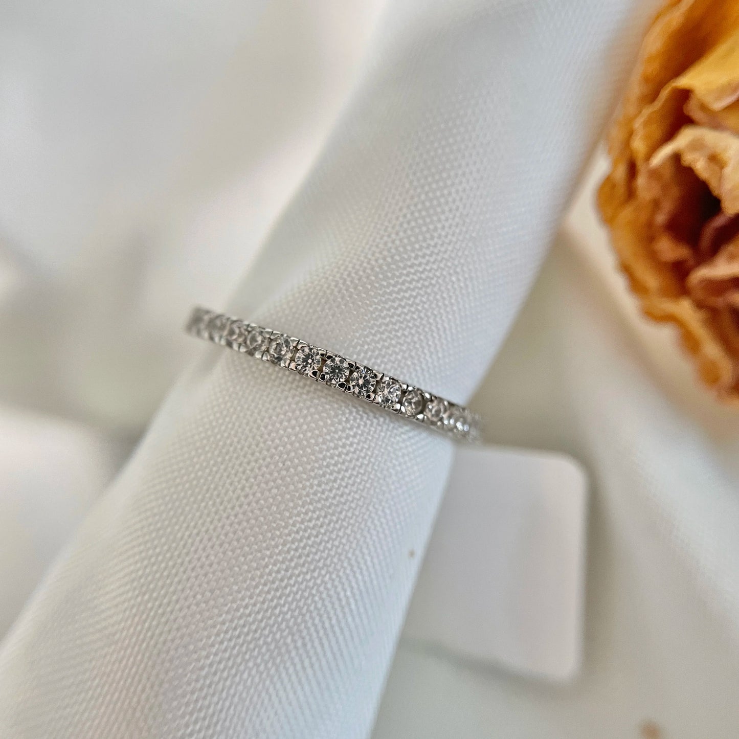 Women's 925 Sterling Silver Ring Zircon Wedding Design Engagement Princesess Vintage Fashion Shiny Gift