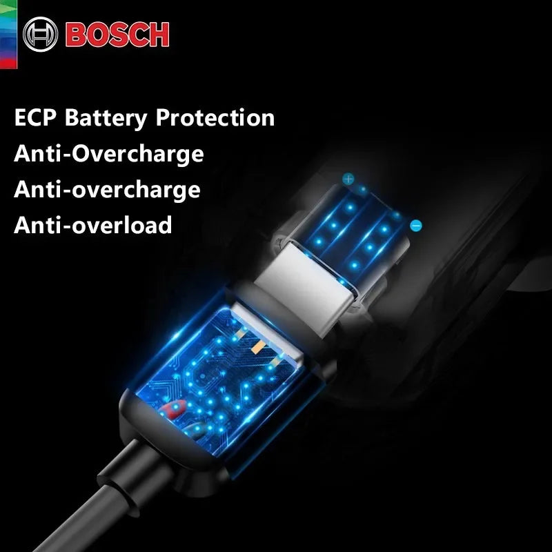Bosch GO 3 /GO2 Cordless Screwdriver 3.6V Rechargeable Electric Screw Driver Multi-Function Drill Repairing Power Tools Kit GO 2