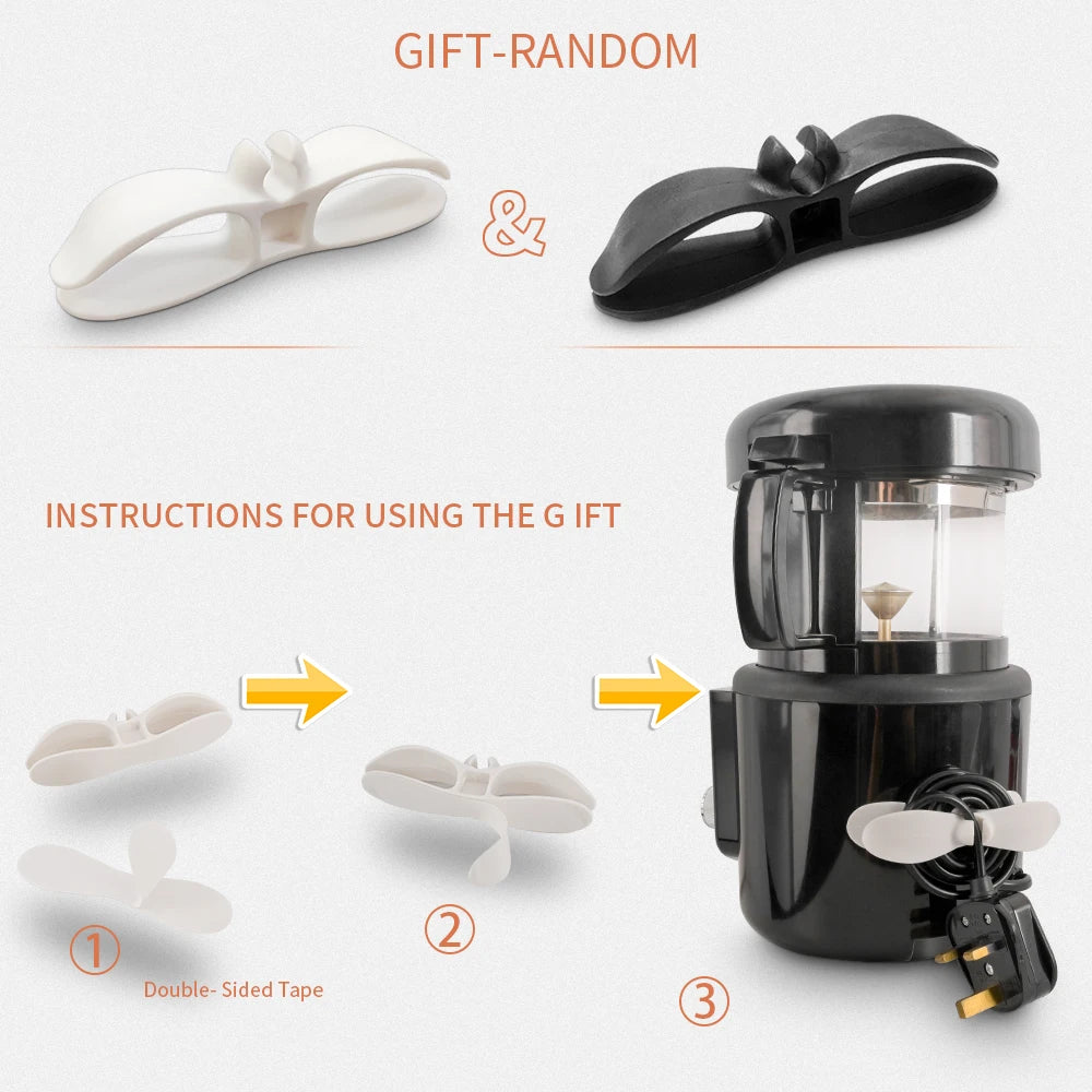 CAFEMASY Electric Coffee Bean Roaster Machine Mini Household Air Coffee Bean Roaster Temperature Control Coffee Roasting Machine