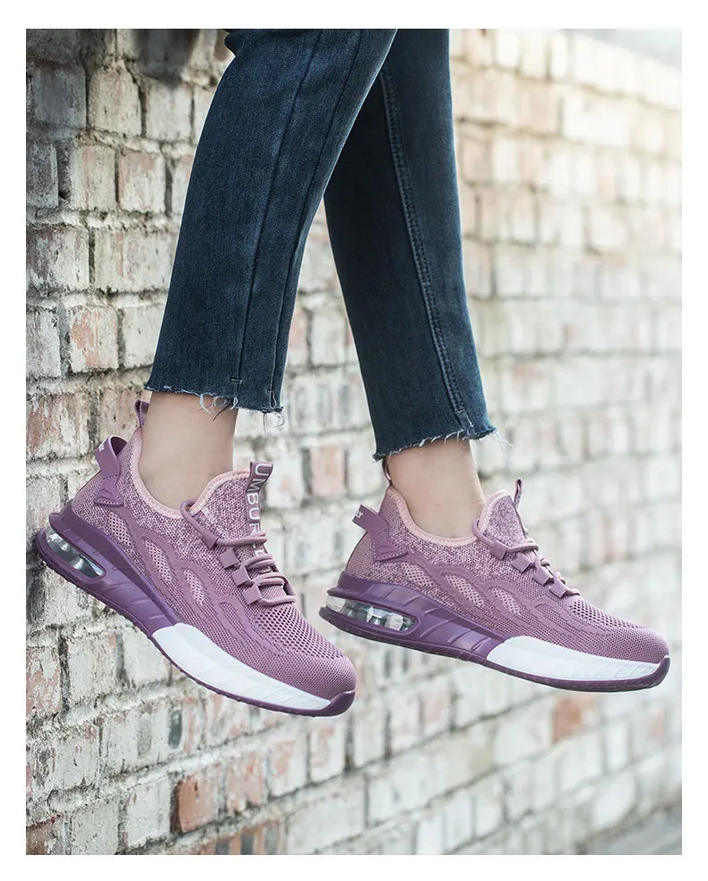 Sicherheitsschuhe 2025: Women Safety Shoes For Work Safety Boots Breathable Steel Toe Puncture Proof Sport Work Sneakers Construction Security Boots Collection