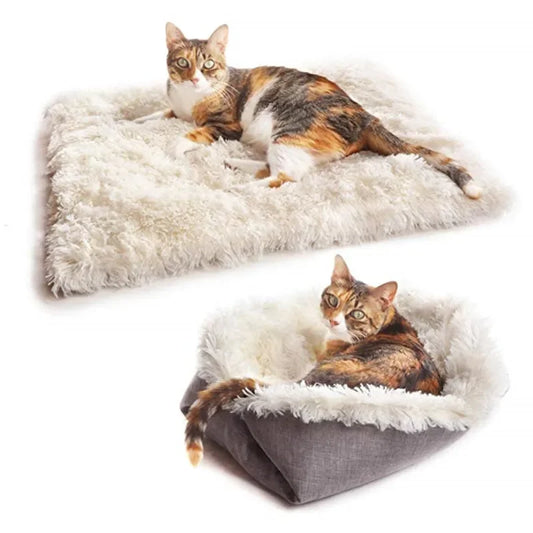 Pet Dog Bed Super Soft Sofa Winter Warm Bed House for Small Medium Large Dog Puppy Cotton Kennel Mat Washable Cushion