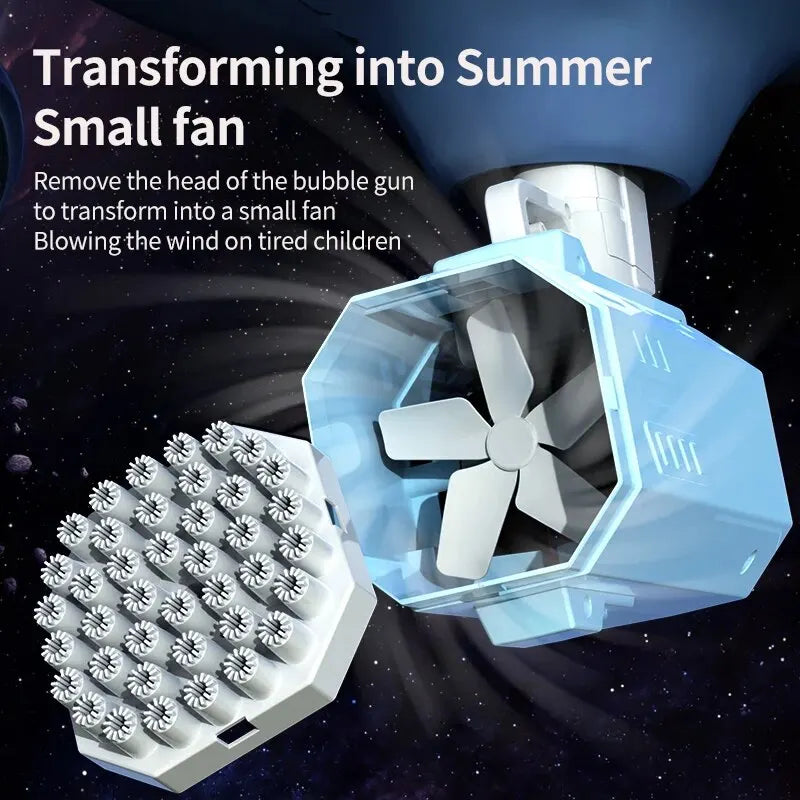 KNYYSECQ Bubblegun Tragbar 40 Löcher - Ohne Batterie