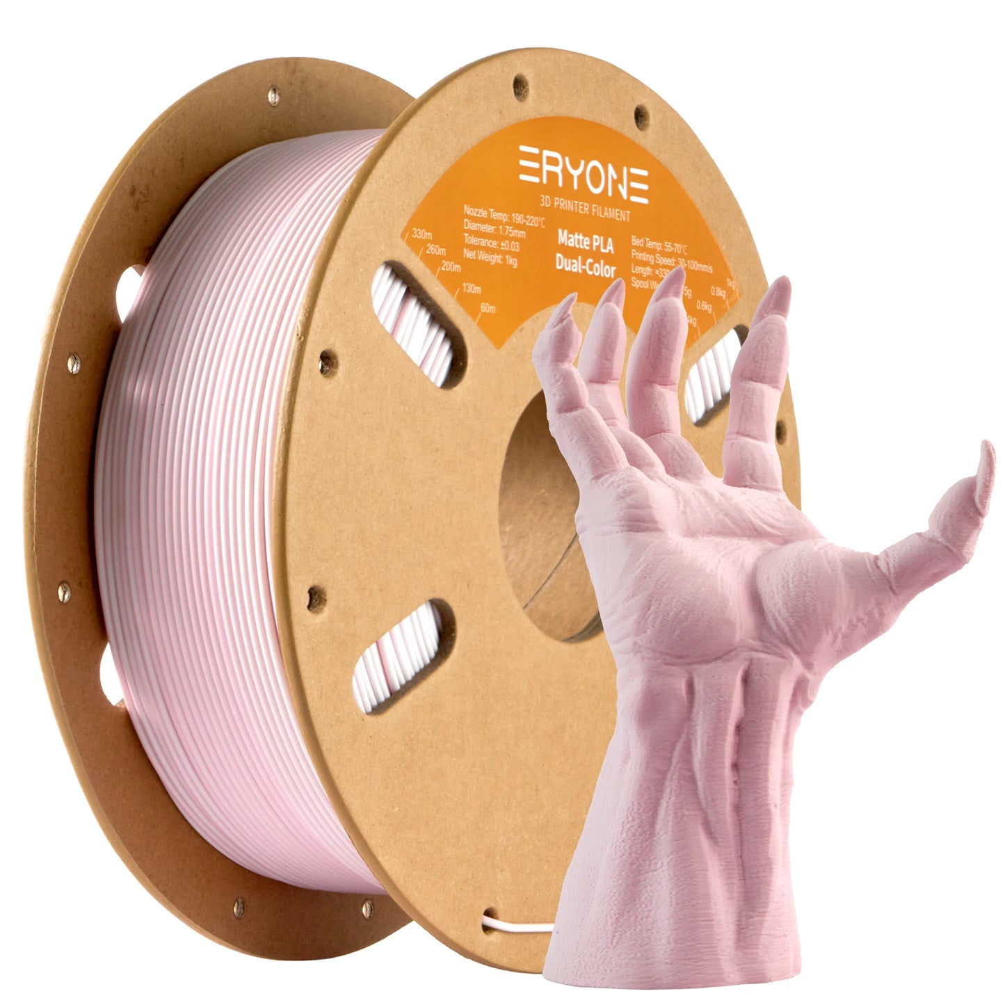 ERYONE Matte Dual Color PLA - 1,75 mm 1 kg Toleranz 0,03 mm