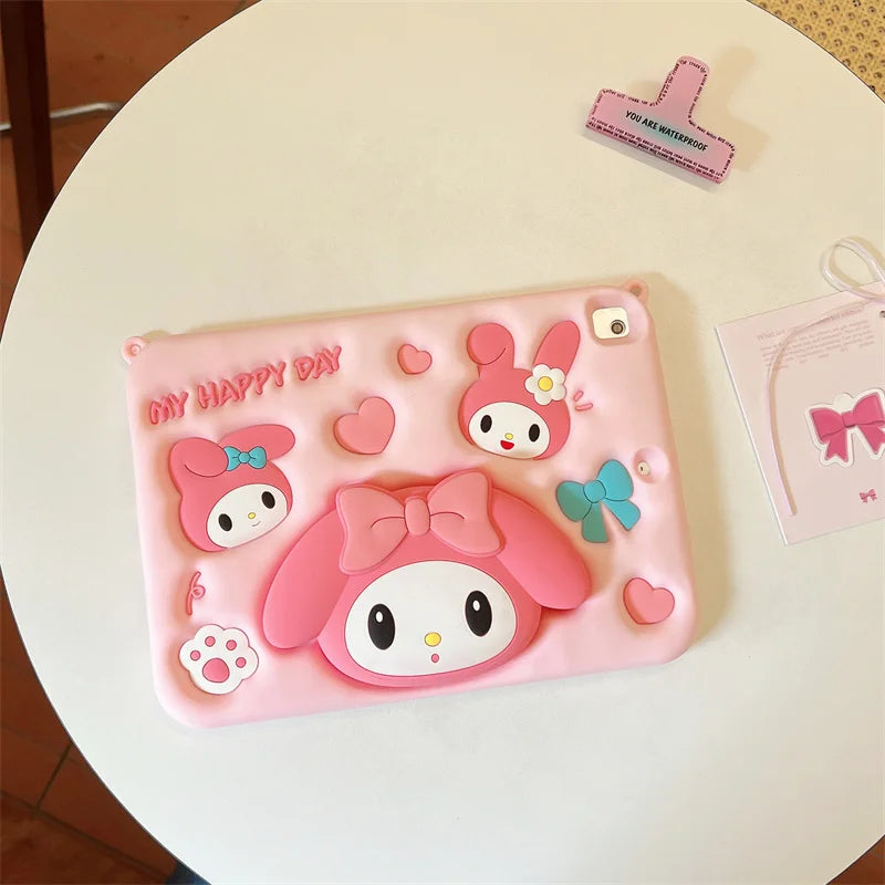 CartoonMelody 3D Hülle Stoßfest - iPad 10,2'' kompatibel