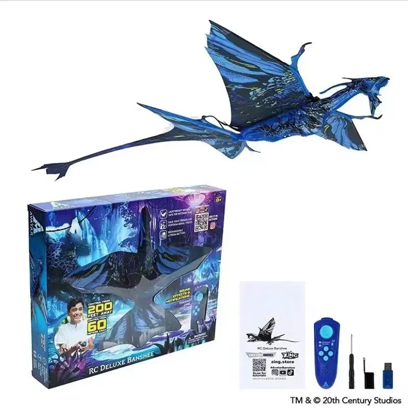 Go Go Bird Remote Control Flying Toy Mini RC Helicopter Drone-Tech Toys Smart Bionic Flapping Wings Flying Birds for Kids Adults