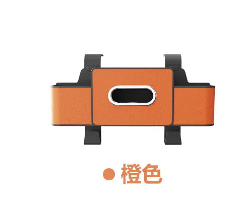 Car seat back seat leather multifunctional storage box car tissue box storage bag water cup holder hook storage box