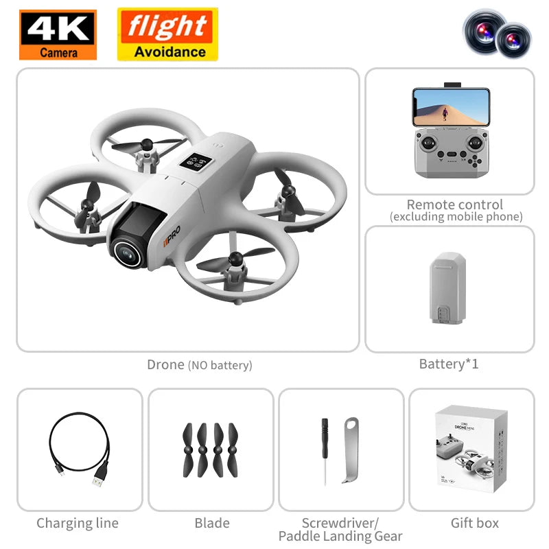 Drohne 2025: Xiaomi i1PRO 8K Aerial Photography - Dual Camera HD Foldable Five-side Obstacle Avoidance Collection