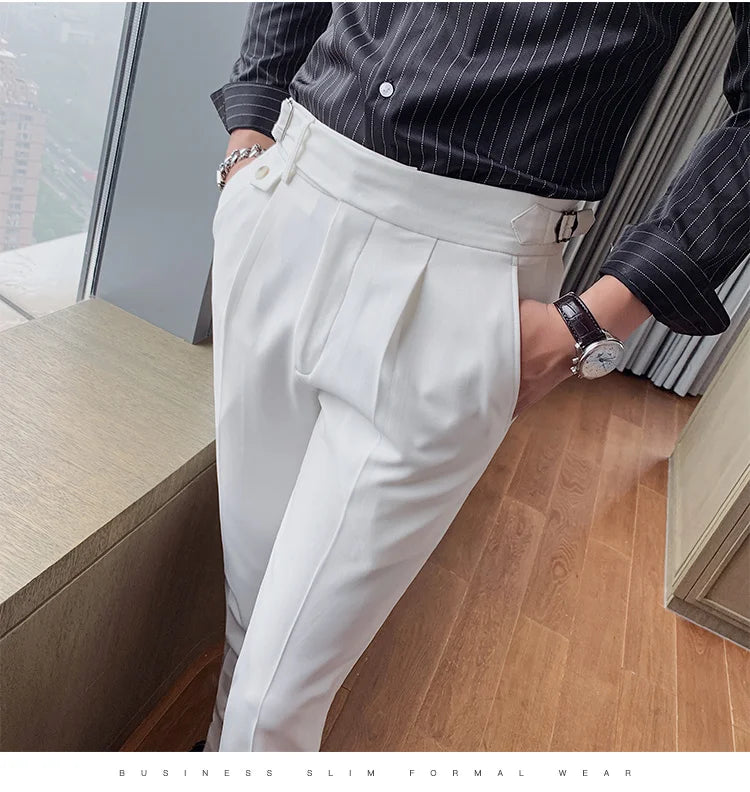 HUBEI B365 Slim Fit - Herren Polyester Hose Gr.29-36