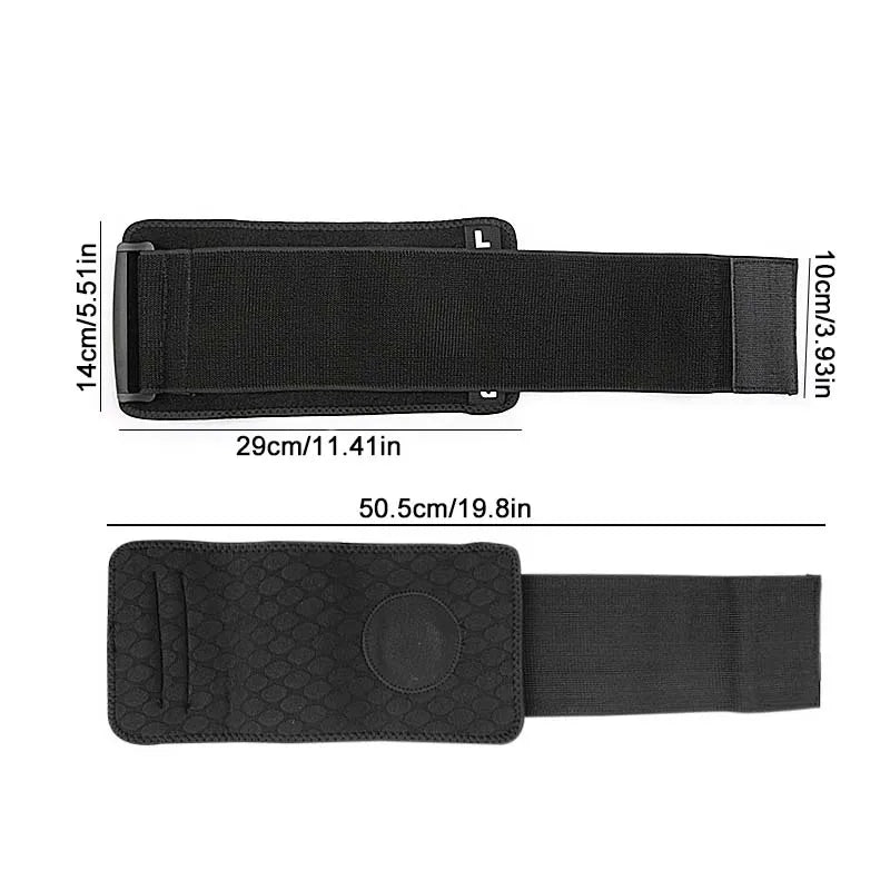 RooRuns Haftbar Stoßdämpfung - Verstellbar Uni 25cm