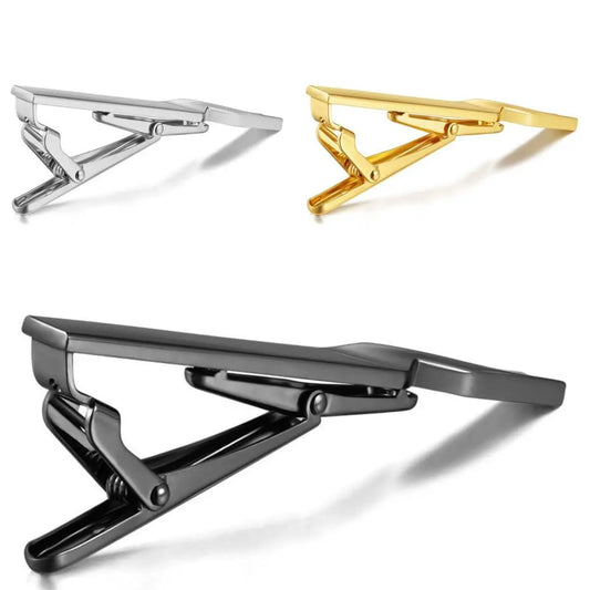 Krawattenklammer 2025: HJUEY 1pc Men's Business Tie Clip Stylish Durable - Tie Bar Regular Ties Perfect Weddings Business Meetings Collection