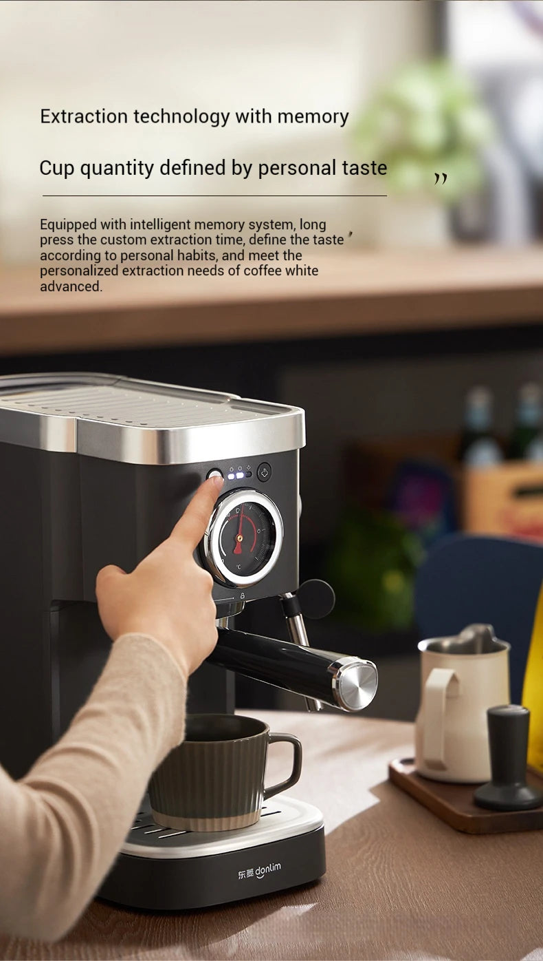 Italienische Kaffeemaschine 2025: 20Bar Espresso-Automat - Premium Barista Collection