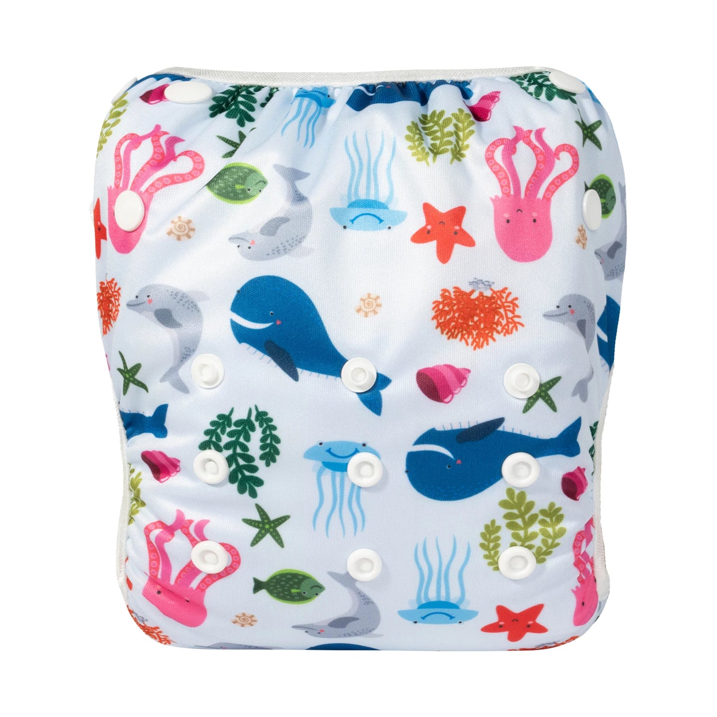 Alvababy Schwimm-Windel 2025: Polyester+TPU Stay-Dry-Funktion 0-3 Jahre - Wiederverwendbar 3-15kg Babys Schwimm-Erfahrungen