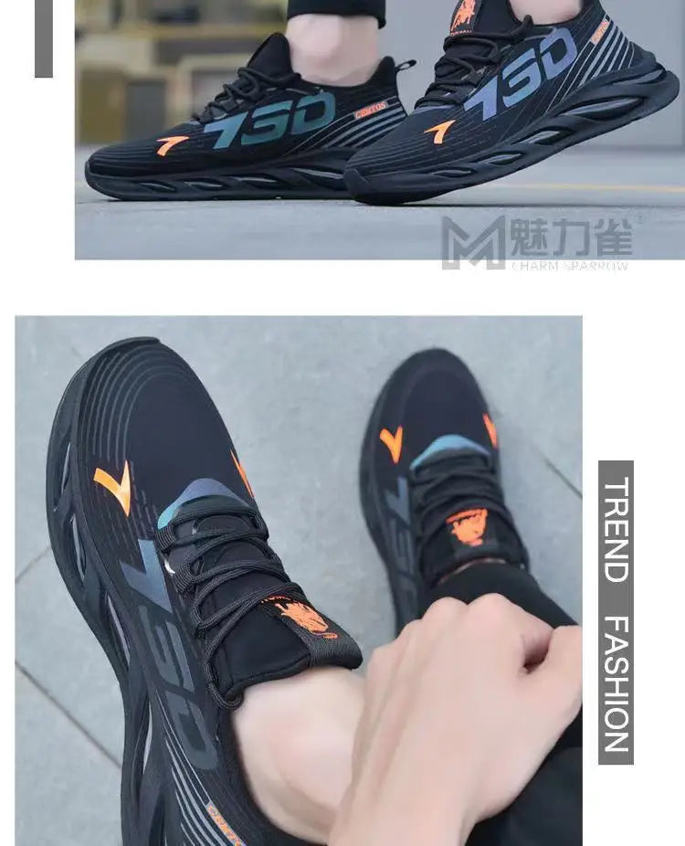 Shoes Sneakers Men Casual Breathable Mesh Fashions Running Sports Shoes Unisex Big Size Shoes for Men Walking Jogging Shoes