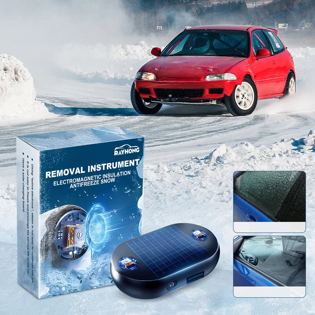 Auto-Enteiser 2025: Solar Elektromagnetisch Windschutzscheibe - Winter Car Collection