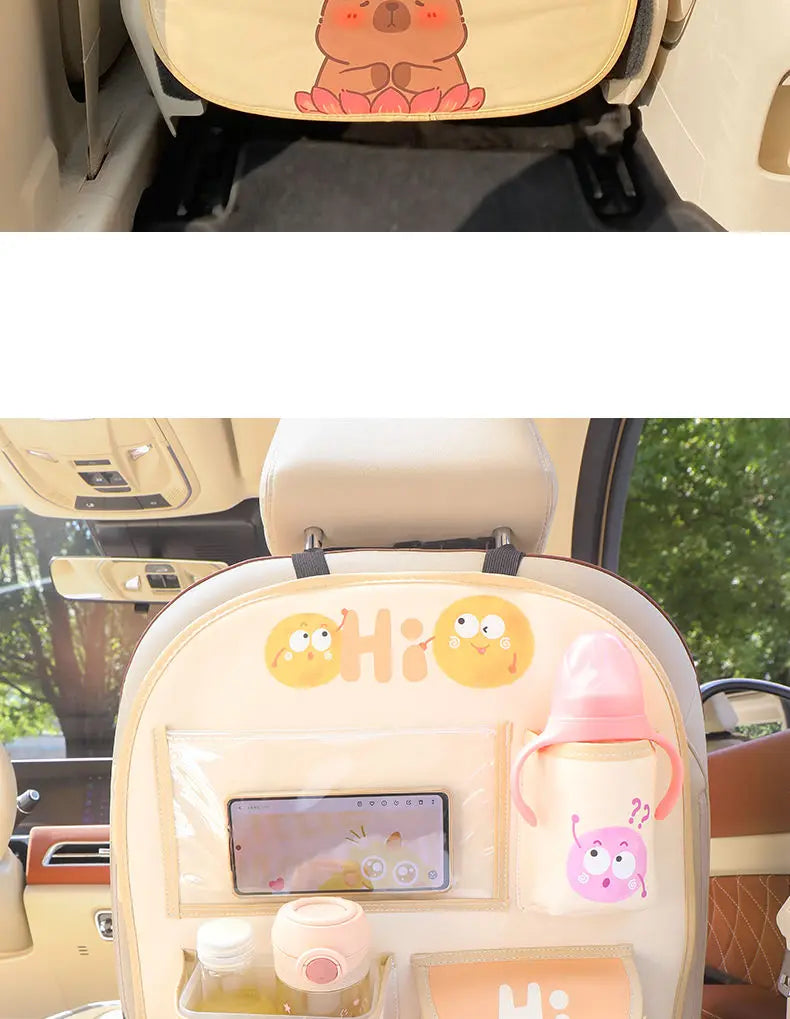 Car Seat Back Storage Bag Hanging Bag Multifunctional Storage Box Car Seat Back Storage Bag Car Interior Decoration Supplies