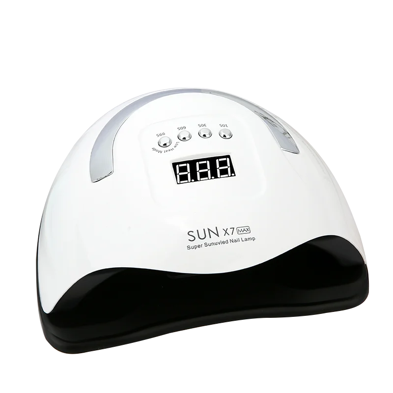 Professional UV LED Nail Lamp with 57 Lamp Beads for Gel Polish Fast Curing Dryer with 4 Timer Settings Nail Drying Light