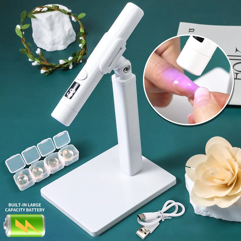 UV-LED-Nagellampe 2025: Mini-Portable Gel-Curing - Nail Art Collection