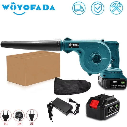 Laubbläser 2025: 2 In 1 Cordless Electric Air Blower Vacuum - Cleaning Blower Blowing & Suction Leaf Dust Collector Makita 18V Battery Collection