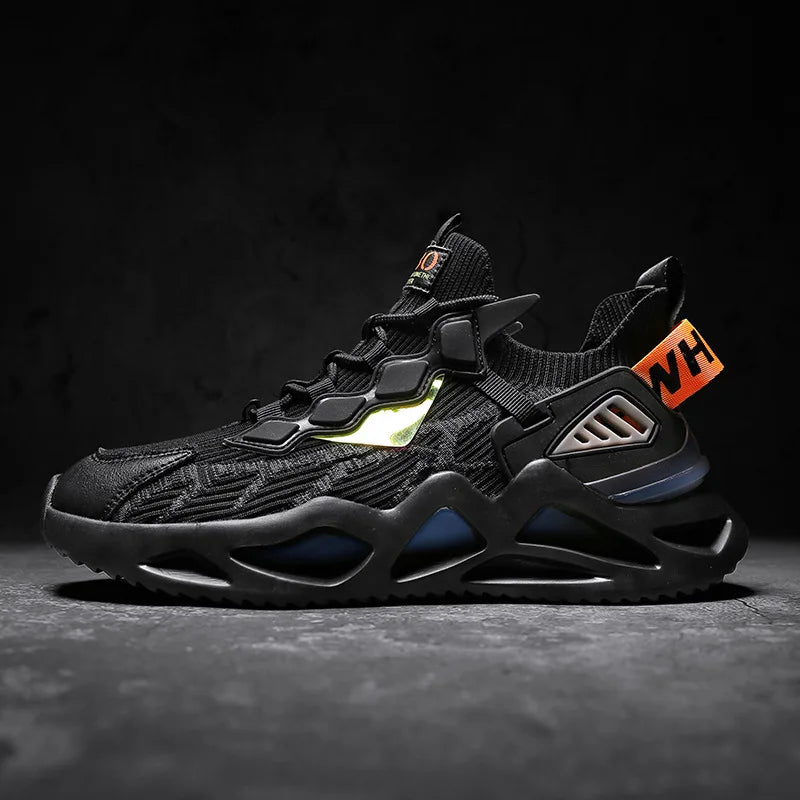 Pantofi sport pentru bărbați, pantofi sport cu creștere în înălțime, respirabili, pantofi sport cu amortizoare pentru alergare, pantofi sport pentru bărbați