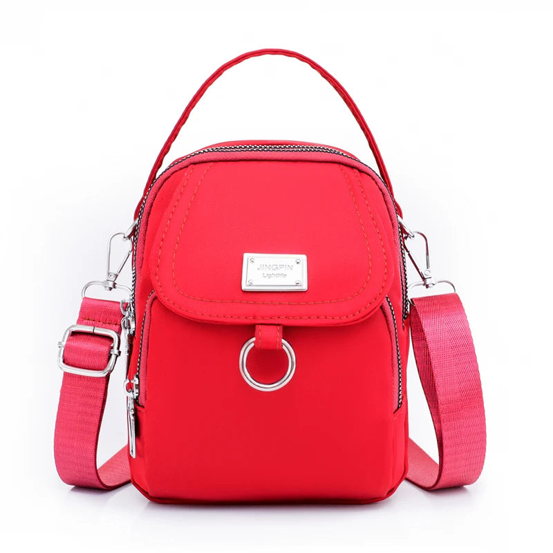 Women's crossbody bag with adjustable shoulder strap, zipper closure, lightweight and fashionable, suitable for daily use, casua