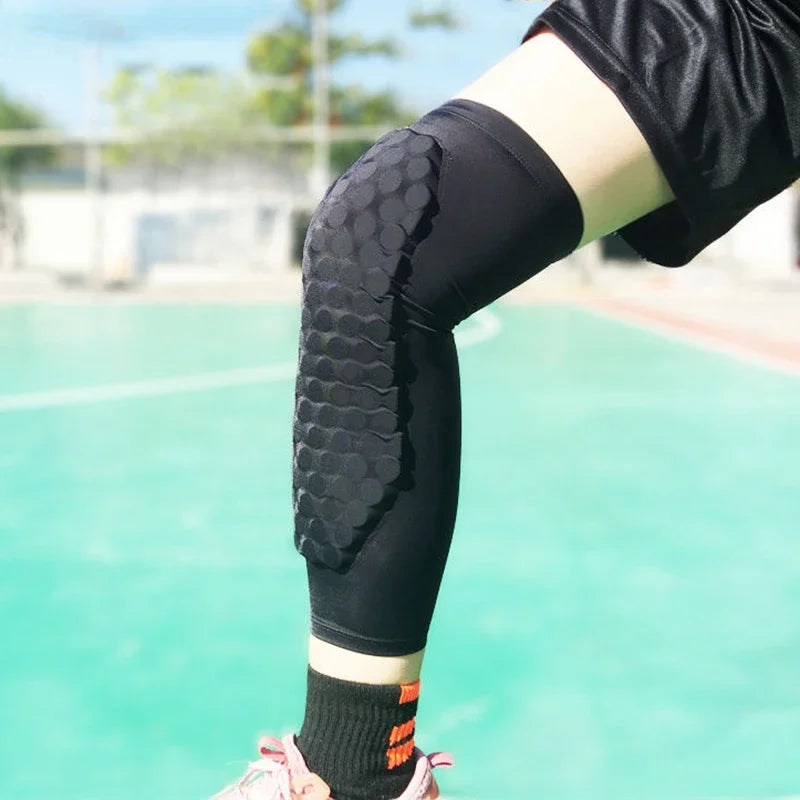 QUESHARK EE452 Atmungsaktive Knieschützer - 2 Stück Uni