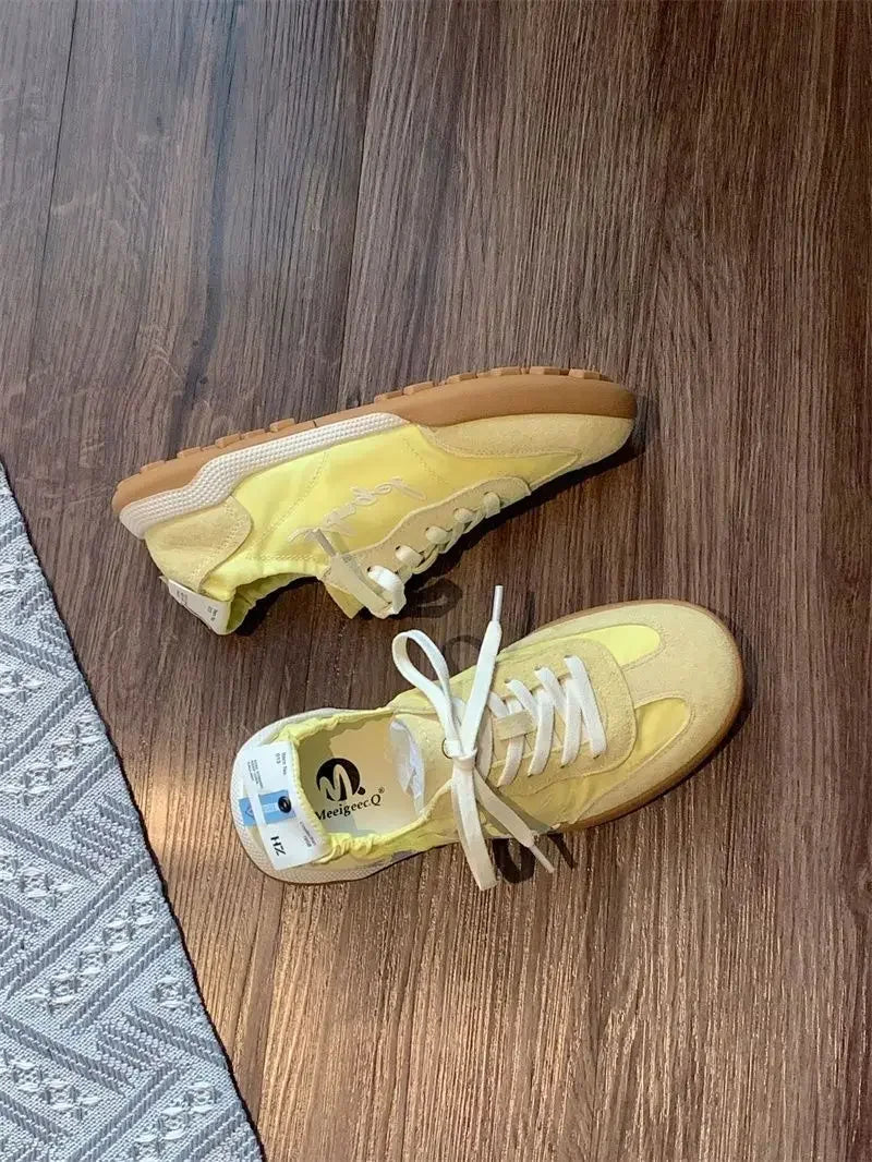 Sneakers Flat Women Footwear Sports Ladies Shoes Lace Up Luxury A On Offer Urban Young On Sale And Low Price Light New In Spring