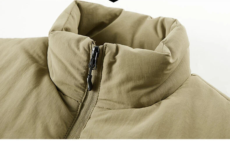 Männer Multi-Pocket Weste Warm - 6XL Fleece Dicke Kragenlos