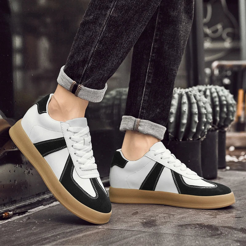 Man Sneakers Elevator Height Increase Insole 6cm Sports Men Plus Size 37-44