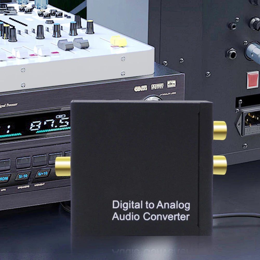 Audio-Konverter 2025: 192KHz Digital To Analog Converter Coaxial SPDIF RCA 3.5mm Optical DAC Decoder Collection