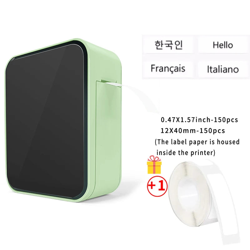 Label-Drucker 2025: Marklife D110-B21-P15 Bluetooth - Thermal Self-Adhesive Collection
